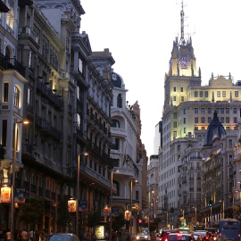 La Gran Vía de Madrid. EFE