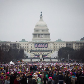 La `Women´s March' ha congregado a unas 500.000 personas en Washington / EFE