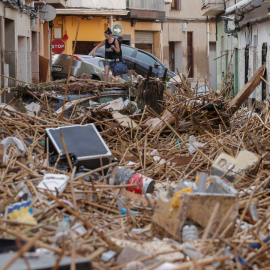 Así fue la llegada de los devastadores efectos de la DANA en Paiporta (València)