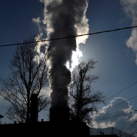 Planta térmica de energía eléctrica en Soto de Ribera (Asturias). REUTERS