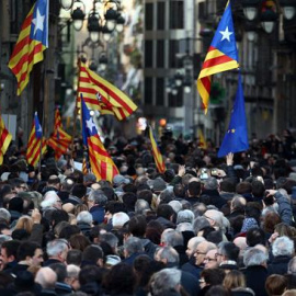 Artur Mas, Joana Ortega i Irene Rigau camí del TSJC