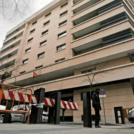 Edificio de la Audiencia Nacional, en Madrid. EFE