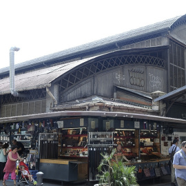 El mercat de l'Abaceria. AJUNTAMENT DE BARCELONA