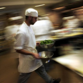 Un joven cocinero. E.P.