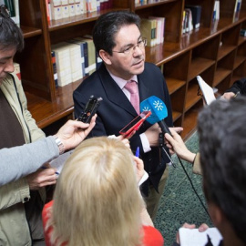 El presidente de la Sección Primera de la Audiencia Provincial de Sevilla, Pedro Izquierdo. E.P.