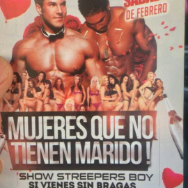 El cartel de esta discoteca de Barcelona ofrece entrada y copa gratis, además de 100 euros, a las chicas "sin marido" que vayan sin bragas