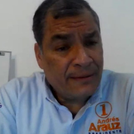 Rafael Correa: "Han prohibido mi imagen y mi voz"