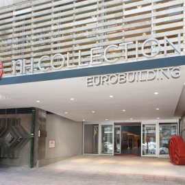 Entrada del hotel Eurobuildeng, de NH Hotel Group. EP.