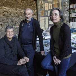 Rafael Aranda, Carme Pigem i Ramon Vilalta