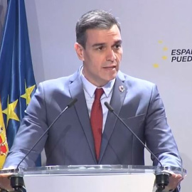 Pedro Sánchez: "En una democracia plena es inadmisible la violencia"