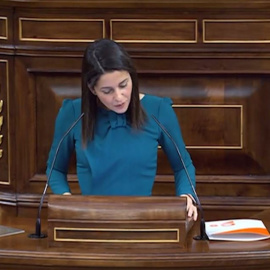 Inés Arrimadas: "PSOE y PP son como Pimpinela"