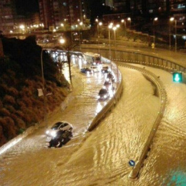 Imágenes de las inundaciones de este lunes en Alicante