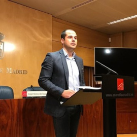 El portavoz de Ciudadanos en la Asamblea de Madrid, Ignacio Aguado.CIUDADANOS