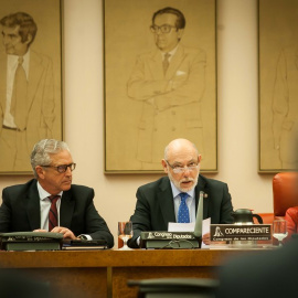 El Fiscal General del Estado, José Manuel de la Maza, compareciendo en la Comisión de Justicia