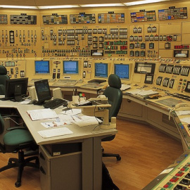 Sala de control de la central nuclear de Vandellós, Tarragona