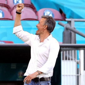  El entrenador de la selección española, Luis Enrique.- EFE