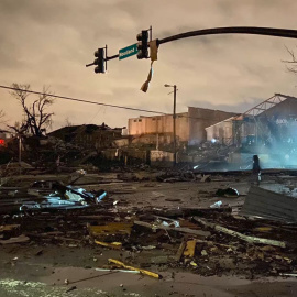 Un tornado arrasa Nashville, en EE.UU.