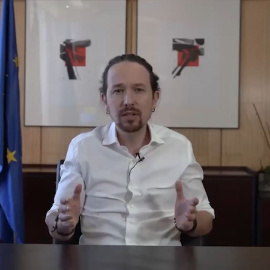 Así ha anunciado Pablo Iglesias que deja el Gobierno para presentarse como candidato en Madrid