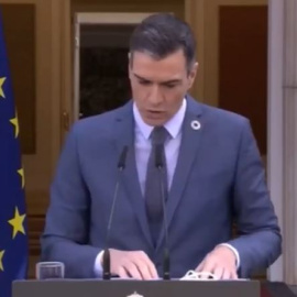 Pedro Sánchez muestra su "rechazo a las conductas incívicas" del rey emérito