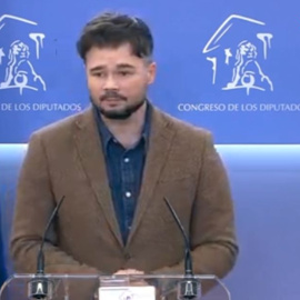 Rufián le recuerda al Gobierno que son "imprescindibles" tras la revocación del tercer grado de Junqueras y los exconsellers