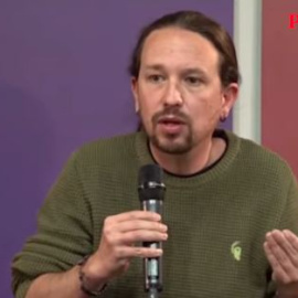 Pablo Iglesias:  "Polarización es que en Canillejas tengan 10 años menos de esperanza de vida que en El Pardo"