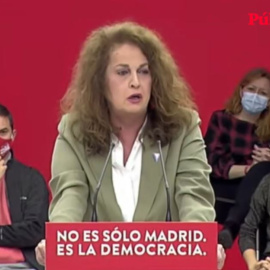 El emotivo discurso de Carla Antonelli contra la ultraderecha: "Derrotaremos al fascismo el 4 de mayo"