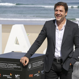 El actor Javier Bardem, en el Festival de San Sebastián. E.P.