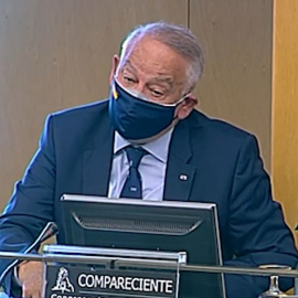 Eugenio Pino Sánchez se niega a responder a las preguntas en la comisión de la 'operación Kitchen'