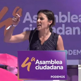 Irene Montero se compromete a llevar la ley del solo sí es sí al Congreso antes de que acabe el verano