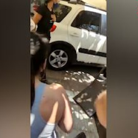 Nueve heridos en Marbella después de que un coche invadiera la acera