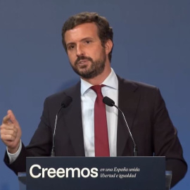 Casado asegura que si llega a ser presidente prohibirá los indultos de los delitos de sedición y rebelión