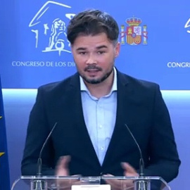 Gabriel Rufián, sobre los españoles que aparecen en los 'papeles de Pandora': "Cuanta más bandera, más cuenta corriente fuera"