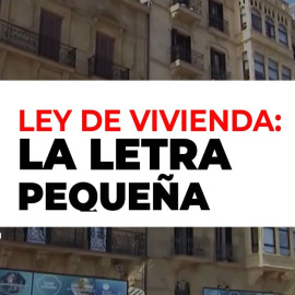 Las claves de la ley de Vivienda