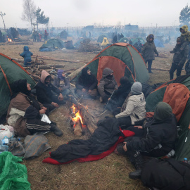 Frío y muerte en la frontera entre Bielorrusia y Polonia