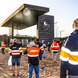 Los trabajadores de EBHI, en huelga de hambre contra la privatización