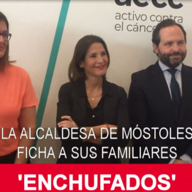 'Enchufados': la alcaldesa de Móstoles ficha a sus familiares