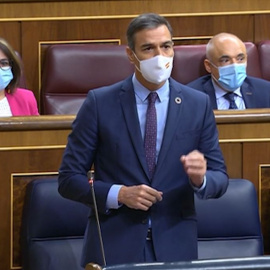 Pedro Sánchez, a Pablo Casado: "Ustedes no cumplen con la Constitución"