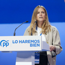 La diputada del PP, Bea Fanjul, en una foto de archivo de abril de 2022.- JOAQUÍN CORCHERO (EUROPA PRESS)