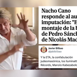 Nacho Cano acusa a "la banda de Sánchez, Maduro y Zapatero".