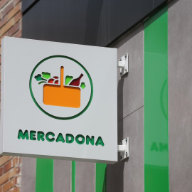 Exterior de un supermercado de Mercadona en Madrid, en una imagen de archivo.