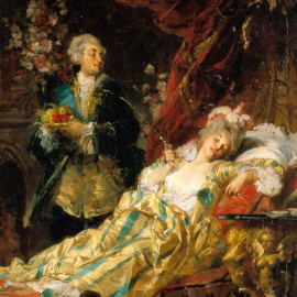 'Luis XV y Madame Du Barry'