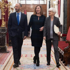 Alfonso Rodríguez Gómez de Celis, Francina Armengol e Isaura Leal