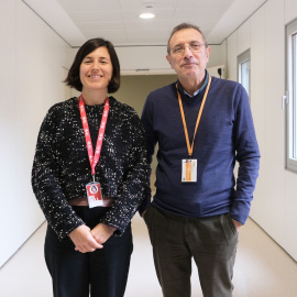 Els doctors Carlota Castro i Antonio Agudo, investigadors en nutrició i càncer de l’IDIBELL i l’ICO i coautors de l’estudi