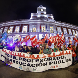 Manifestación educación pública