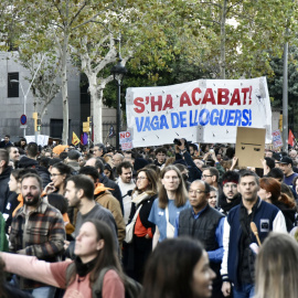 Manifestación alquileres Barcelona