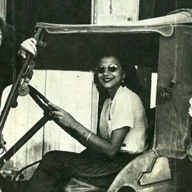 Foto de las tres hermanas Mirabal Patria Minerva y María Teresa, más conocidas como Las Mariposas.