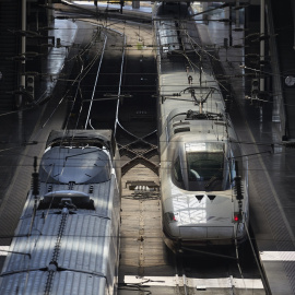 Foto de archivo de trenes Puerta de Atocha-Almudena Grandes, a 18 de agosto de 2024.