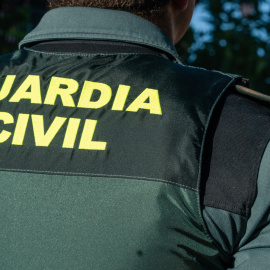 Un agente de la Guardia Civil, a  18 de agosto de 2024.