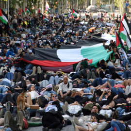 Imagen de archivo de una manifestación a favor de Palestina.