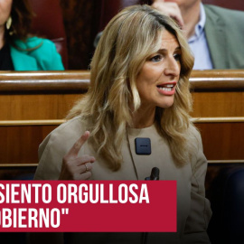 Yolanda Díaz, a Vox: "Vamos a alcanzar los 21 millones de ocupados y lo van a ver desde la oposición"